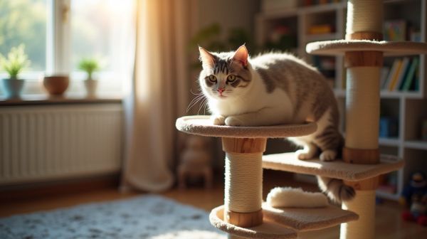 Votre chat mérite un arbre à chat stable et amusant